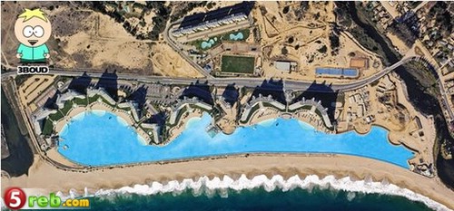 اكبر حوض سباحه في العالم موجود في تشيلي SwimmingPool0