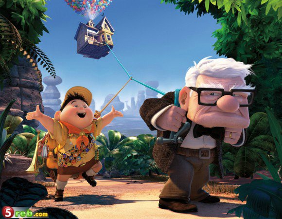 المنزل الطائر من وحي أفلام الكارتون Pixar_up_still_hi_res_02-580x450