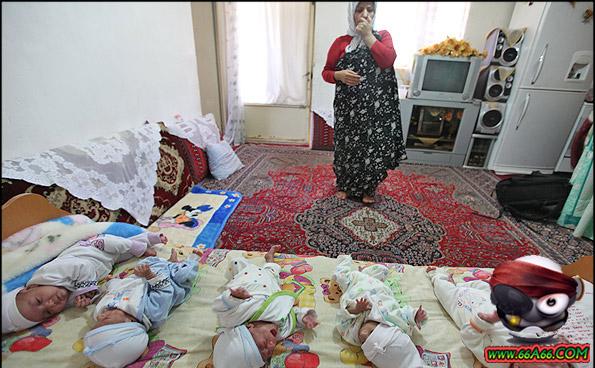 المرأة الايرانية التي كرمها الله بخمس أطفال  Domain-d87f95305a