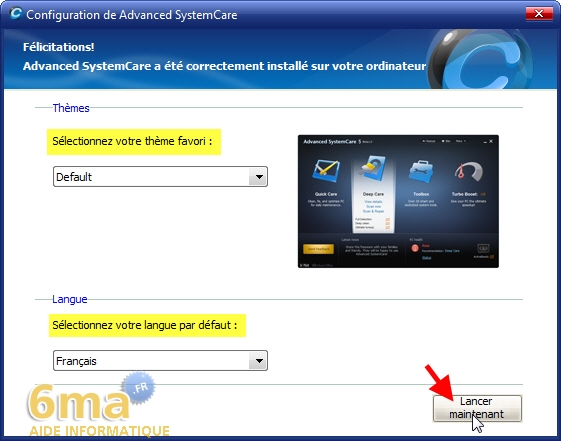 Advanced SystemCare Free 5 : Optimisez votre système image 3