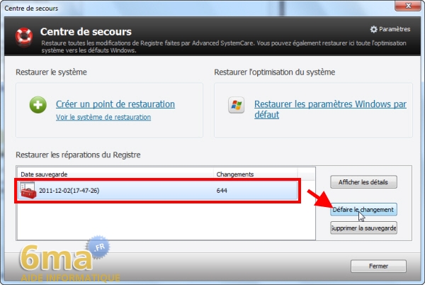 Advanced SystemCare Free 5 : Optimisez votre système image 18