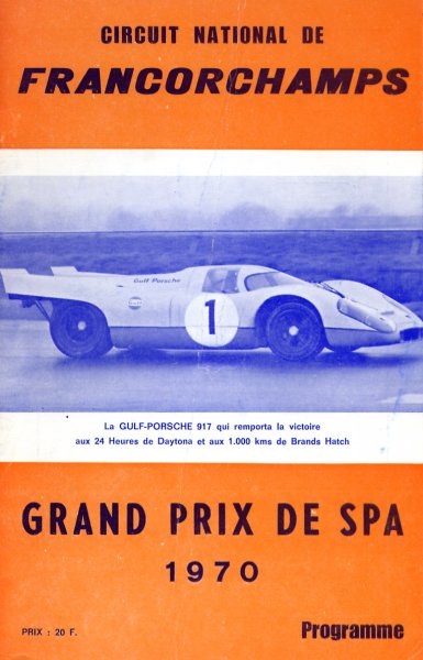 Porsche 917  AFF1000SPA70