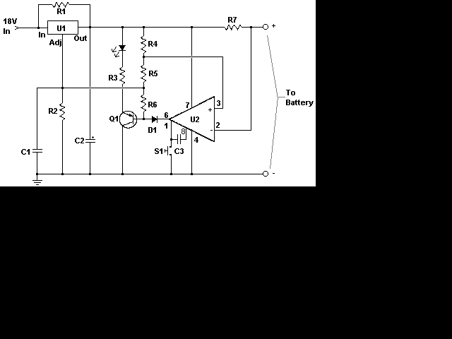 دوائر الكترونية مع مكوناتها Charger1