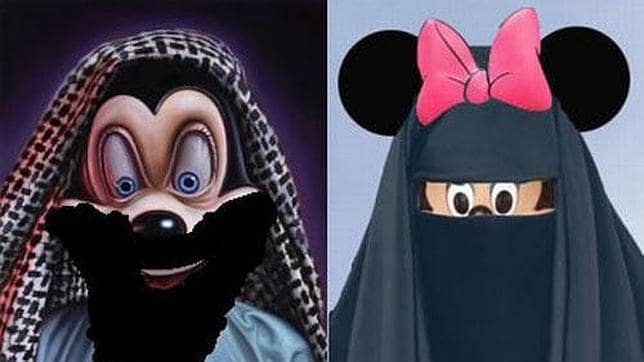 A juicio por «islamizar» a Mickey y Minnie Mouse Mickeyminnie--644x362