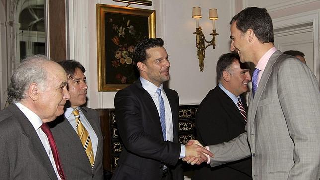 Los Príncipes de Asturias en Nueva York Ricky-martin-principes--644x362