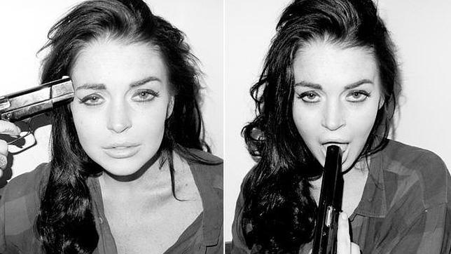 LAS NOTICIAS - Página 21 Lindsay-Lohan-Terry-Richardson-Gun-Photos1--644x362