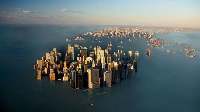 De Nueva York a los Países Bajos: así será el mundo sumergido del futuro Nueva-york-inundado--644x362