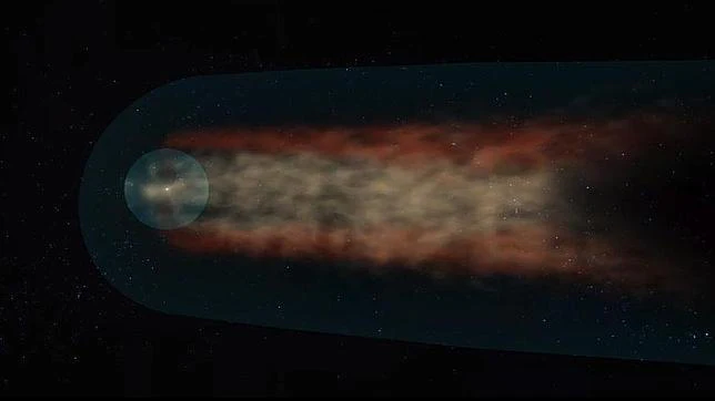 NASA obtiene las primeras imágenes de la cola de nuestro Sistema Solar Helio-Cola--644x362