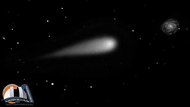 Un nuevo y espectacular cometa se acerca a la Tierra desde los confines del Sistema Solar Cometa-C2012-K1-almaden-plata--644x362