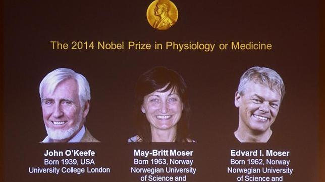 El Nobel de Medicina premia a los descubridores del 'GPS' cerebral Premios-nobel-medicina2014--644x362