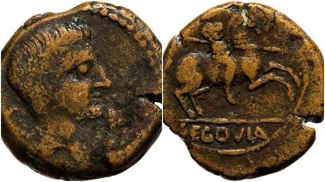 Descubren una moneda inédita emitida por los romanos en la ceca Segovia  Buena--644x362