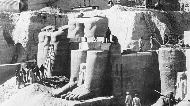 Abu Simbel: 50 años salvado de las aguas 1960-2--620x349