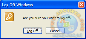  إستعادة نافذة تسجيل الدخول والخروج لويندوز xp بالشكل الإفتراضي 4892