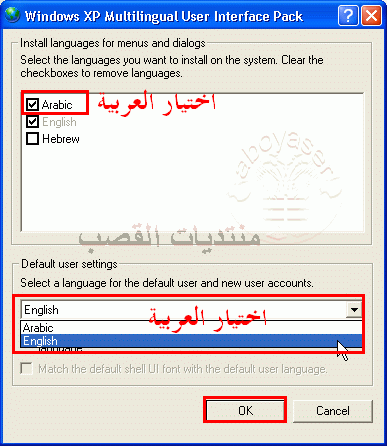 طريقة تعريب ويندوز اكس بي بروفيشنال 5362.abc4web