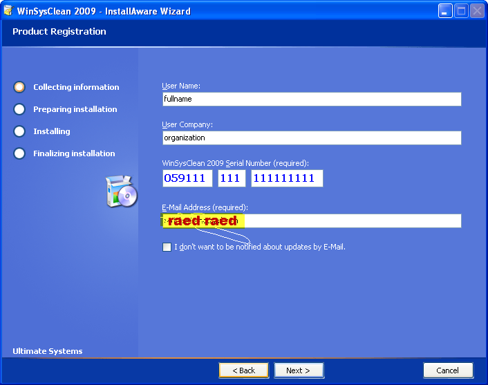 WinSysClean.2009.v9.05.build.3170.Bilingualلتنظيف الحاسوب+تسجيل 491_01256914097