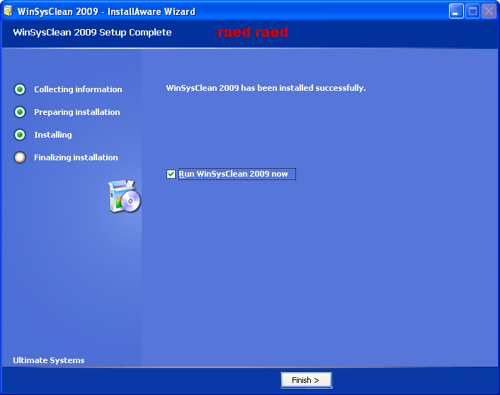 WinSysClean.2009.v9.05.build.3170.Bilingualلتنظيف الحاسوب+تسجيل 491_11256914097