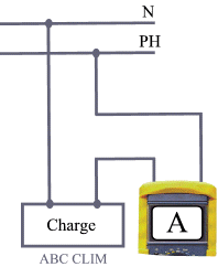 Mesures électriques Amperage-serie