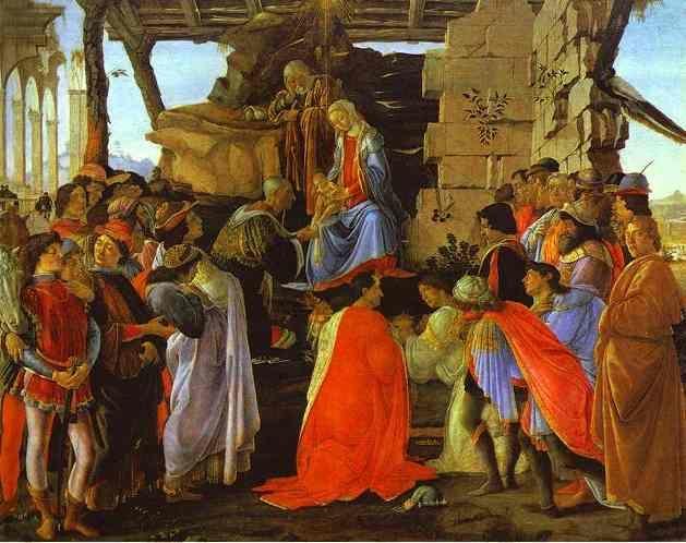 À l'école  des oeuvres d'Art bibliques. Botticelli12