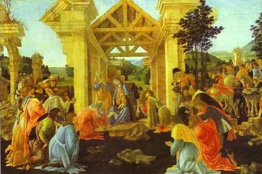 À l'école  des oeuvres d'Art bibliques. Botticelli25