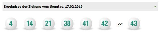 11. - 17.2.2013 Lotto 0014rpfd