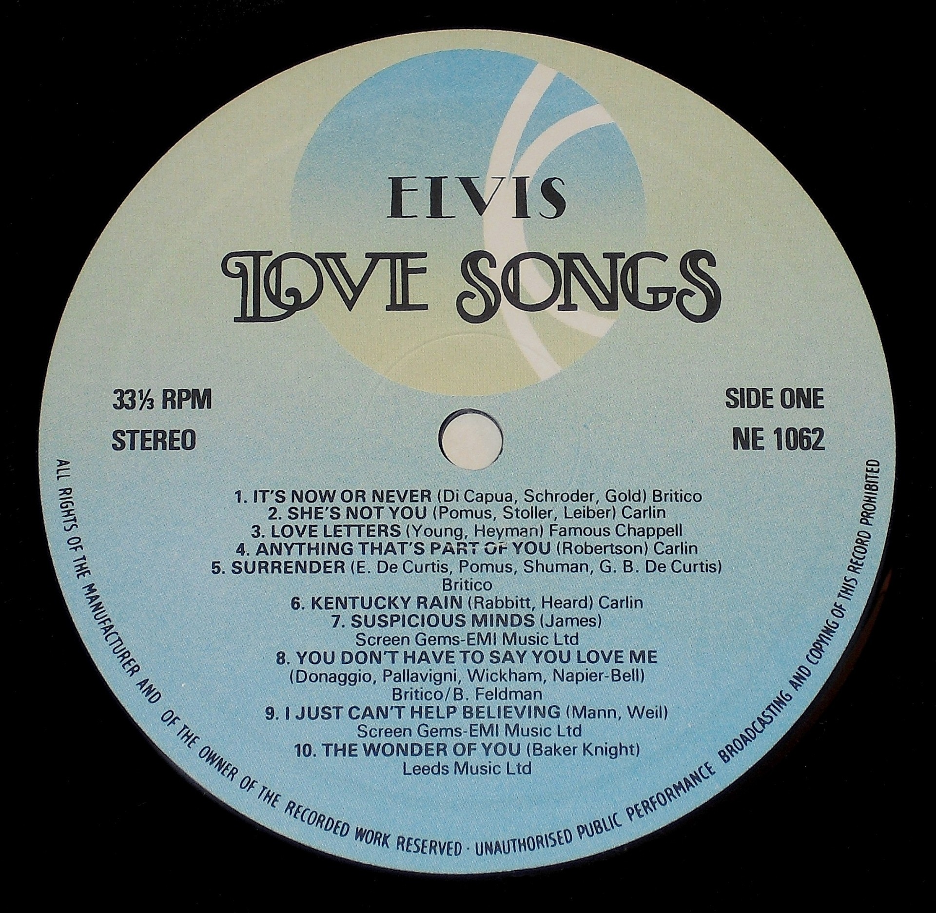 love - UK - ELVIS LOVE SONGS 03s167dru