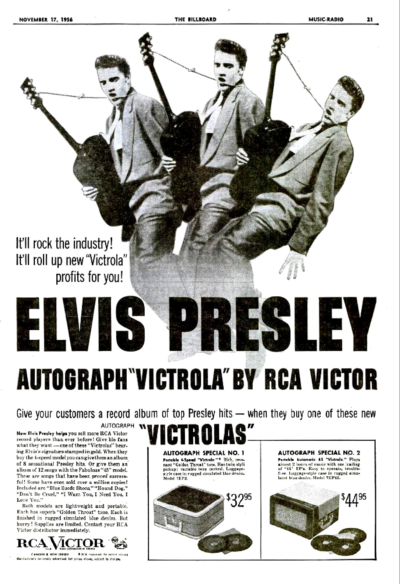 Presley - ELVIS PRESLEY 1956-11-17odajc