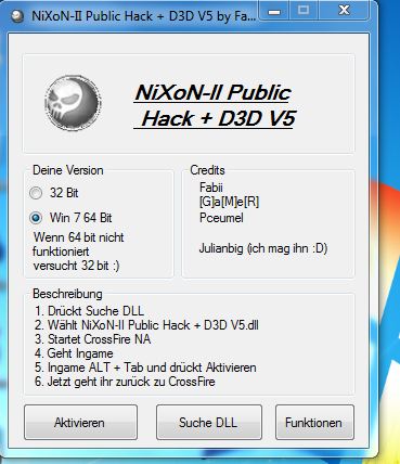 [CrossFire NA] NiXoN-II Public D3D Hack v5 بتاريخ 29/5/2012 46du0z