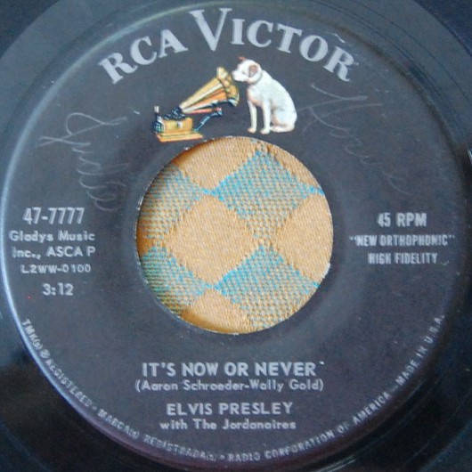 It's Now Or Never / A Mess Of Blues 47-7777cdko6s