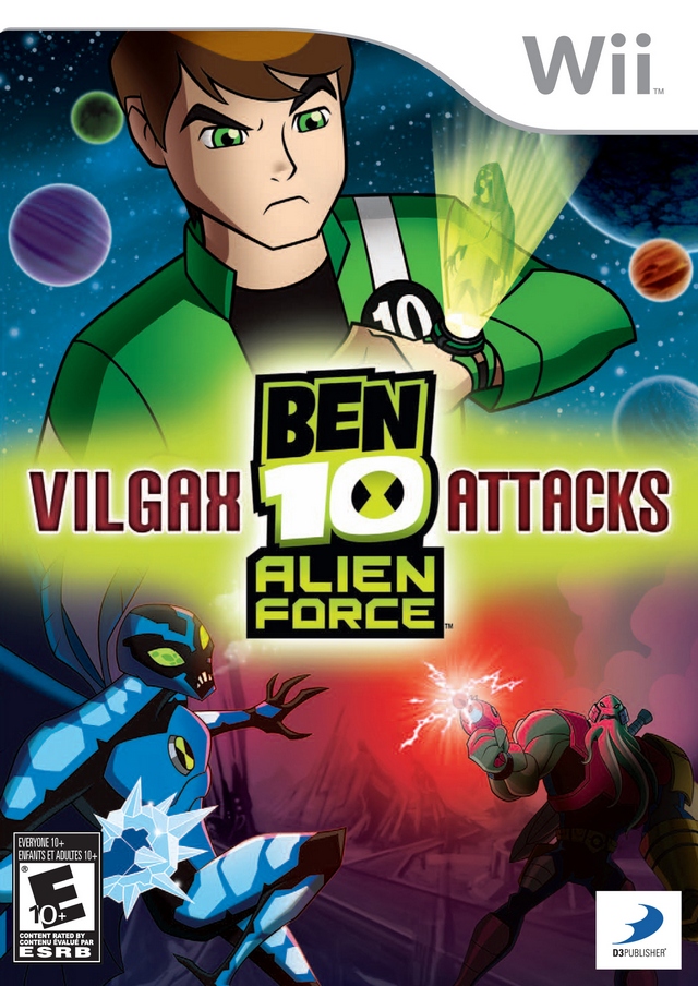 Ben 10 Alien Force Vilgax Attacks USA Wii 960276_125086_front24jb