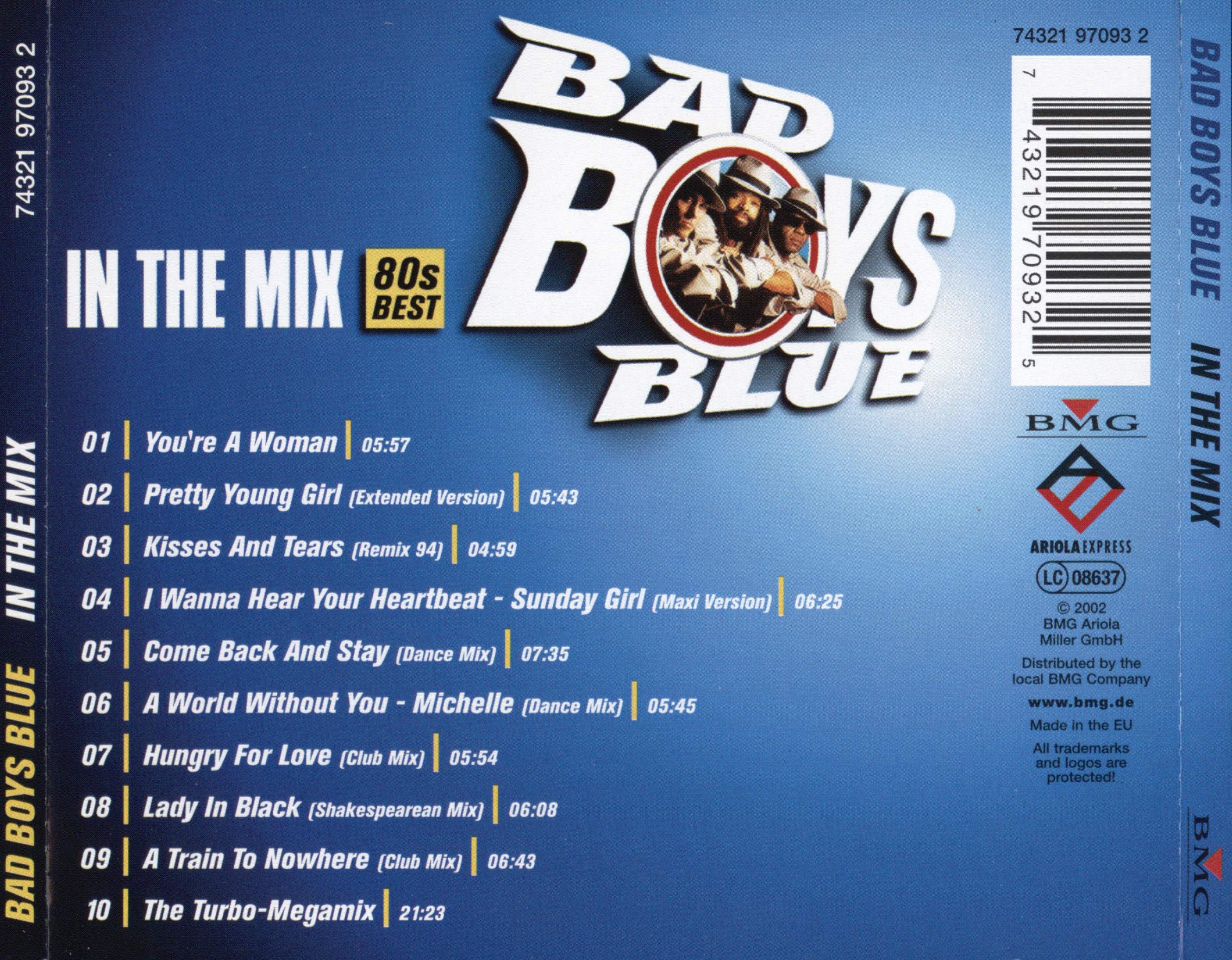 Bad Boys Blue - In The Mix 80s Best  Backc0dh