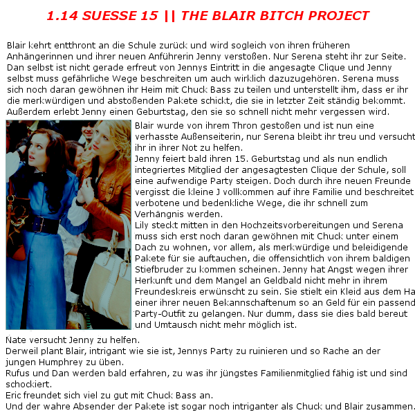 1x14 Se 15 || The Blair Bitch Project Demetrip2oc57