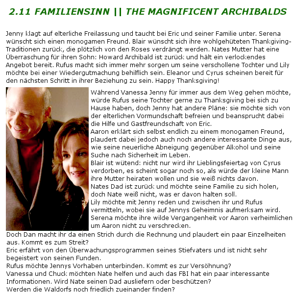 2x11 Familiensinn || The Magnificent Archibalds Demetripwhpgd7a5