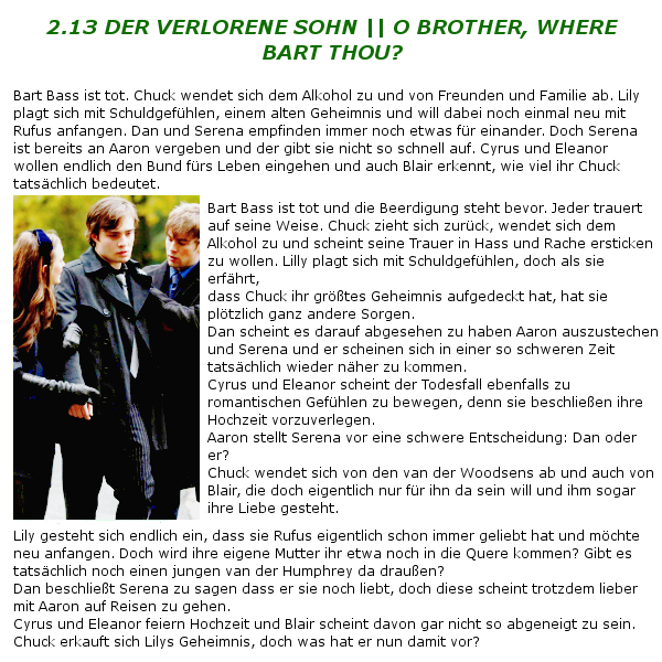 2x13 Der verlorene Sohn || O Brother, Where Bart Thou? Demetripwhpgu6j7