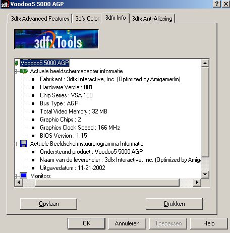 3dfx Voodoo5 6000 & Voodoo5 5000 World Owners Lists & Research :) Drivers0xw