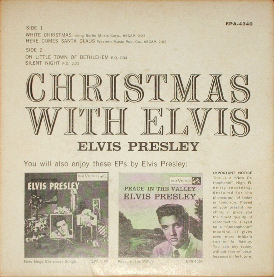 CHRISTMAS WITH ELVIS Epa-4340bj6yo1