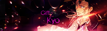 kyoshiro gets a pink gift xD G2k2pdm