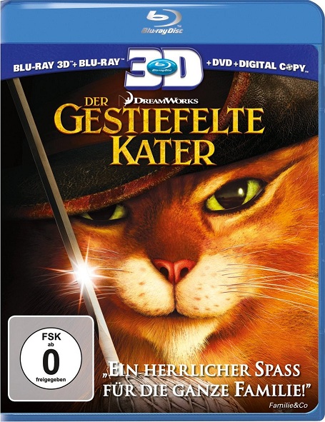 Zeichentrickfilme & Animationsfilme (Kinder) - Rezensionen und Tipps Gestiefelte-kater-3d-xculu