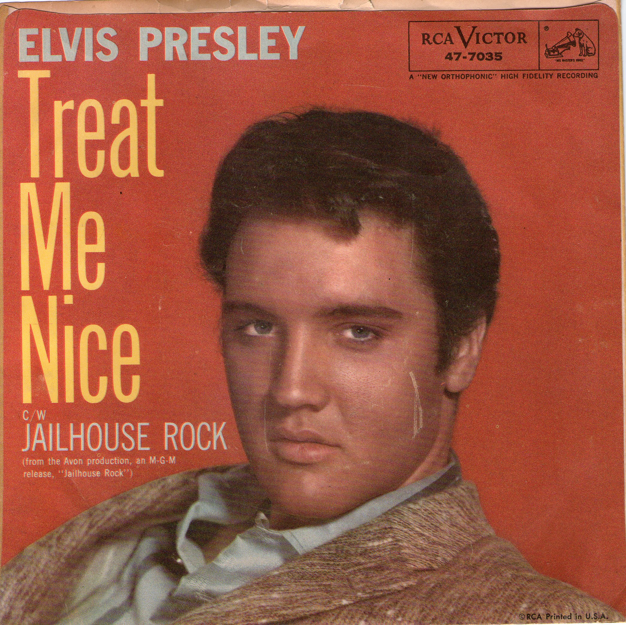 ROCK - Jailhouse Rock / Treat Me Nice Img2239uu2a