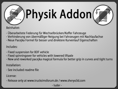 Physic Addon 1.1 Mgkdfi10cyqy