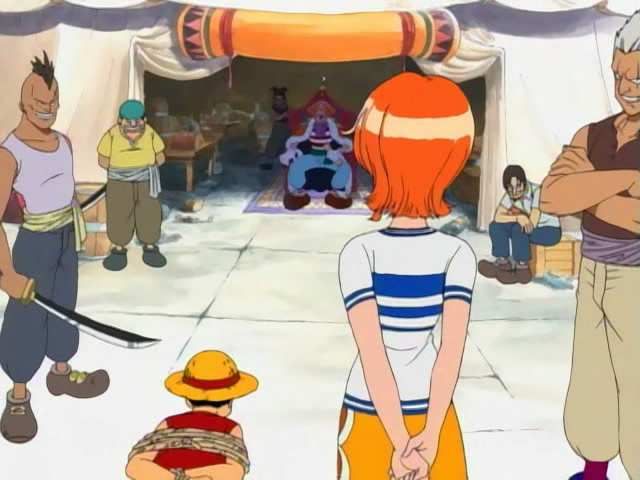 Buggy Piratenbande Orange-nami-ruffy-buggr0ot