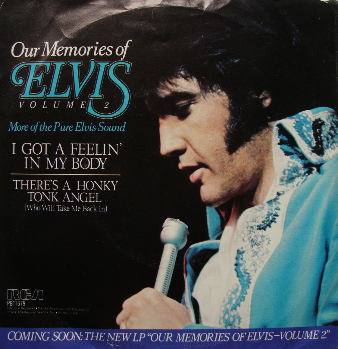 I Got A Feelin' In My Body / There's A Honky Tonk Angel Pb11679ajfupt