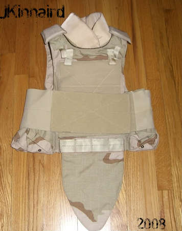 PBPV  Personal Ballistic Protective Vest Pbpviidesertcamo-withkiuom