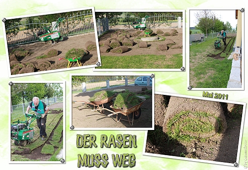 Unsere Wochenendarbeit Rasenh75p