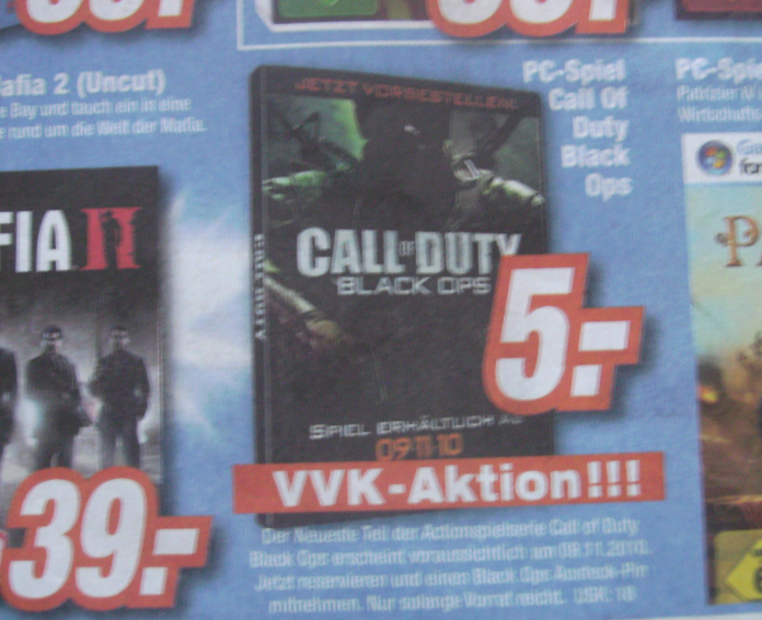 Call of Duty Black Ops for 5,00€ / 6,45$ Sdsdadsvx70