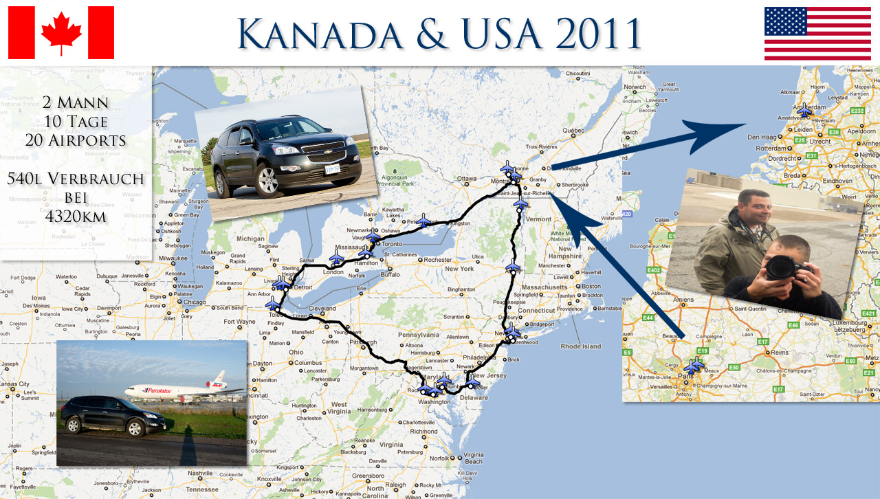 Kanada & USA Tour 2011 - der Nordosten Tour6exh