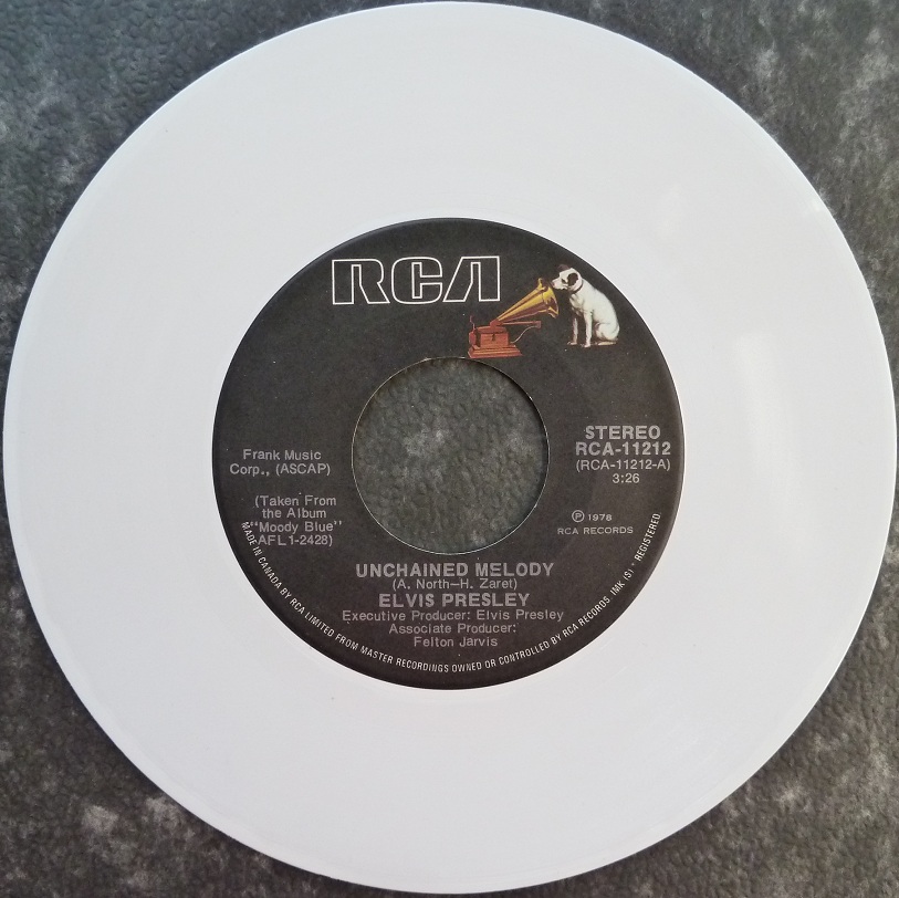 Unchained Melody / Softly, As I Leave You (Special Limited Edition - White Vinyl) Unchainedcanadaside134e42