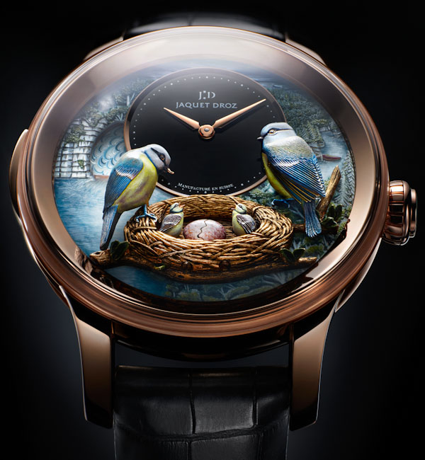 Merci d'avoir acheté une de nos montres de prestige ... - Page 4 Jaquet-Droz-The-Bird-Repeater-Watch-7