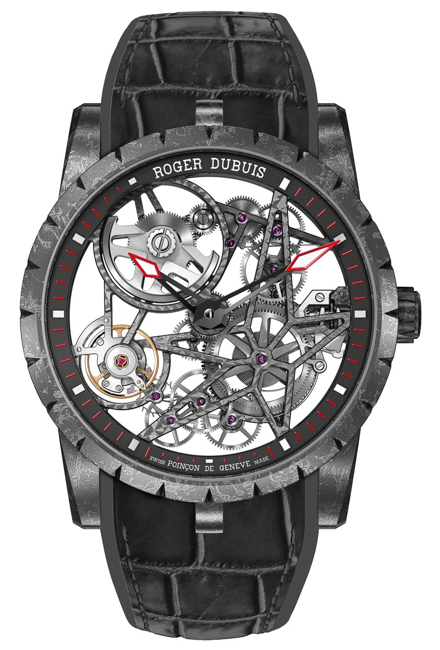 moser - SIHH 2016, les annonces! Roger-Dubuis-Excalibur-Automatic-Skeleton-Carbon-3