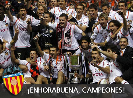 PEÑA VALENCIA C.F Campeones