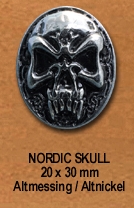 Gelasertes Blech Nordicskull